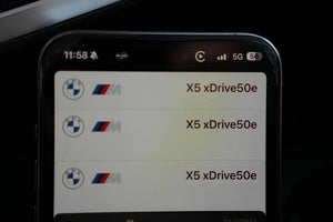 BMW X5 xDrive50e M SPORT PRO/PANO/22M/CARBON/COGNAC Offroad 360kW(478Xh Din) 2022 / Automatique/ Hybride (essence électricité,Compatible E-10,Hybride Plug-in) / 24000KM(certifié)