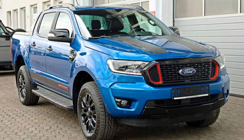 Ford Ranger Stormtrak/Wildtrak ,Standhzg,Rollo el.AHK 156kW(212ch din) 2023 / Automatique / Diesel / 81500km(certifié)