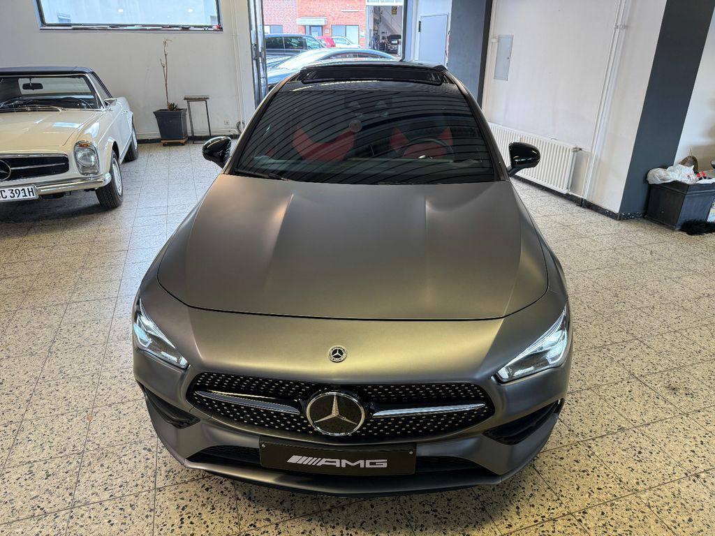 Mercedes-Benz CLA 250 e SB AMG NIGHT MBUX/LED/PSD/DISTR/TW/19"118kW(160ch din) 2022 / Automatique / Hybride(Essence,Électrique),Compatible E-10 ,Hybride rechargeable/ 27900km(certifié)