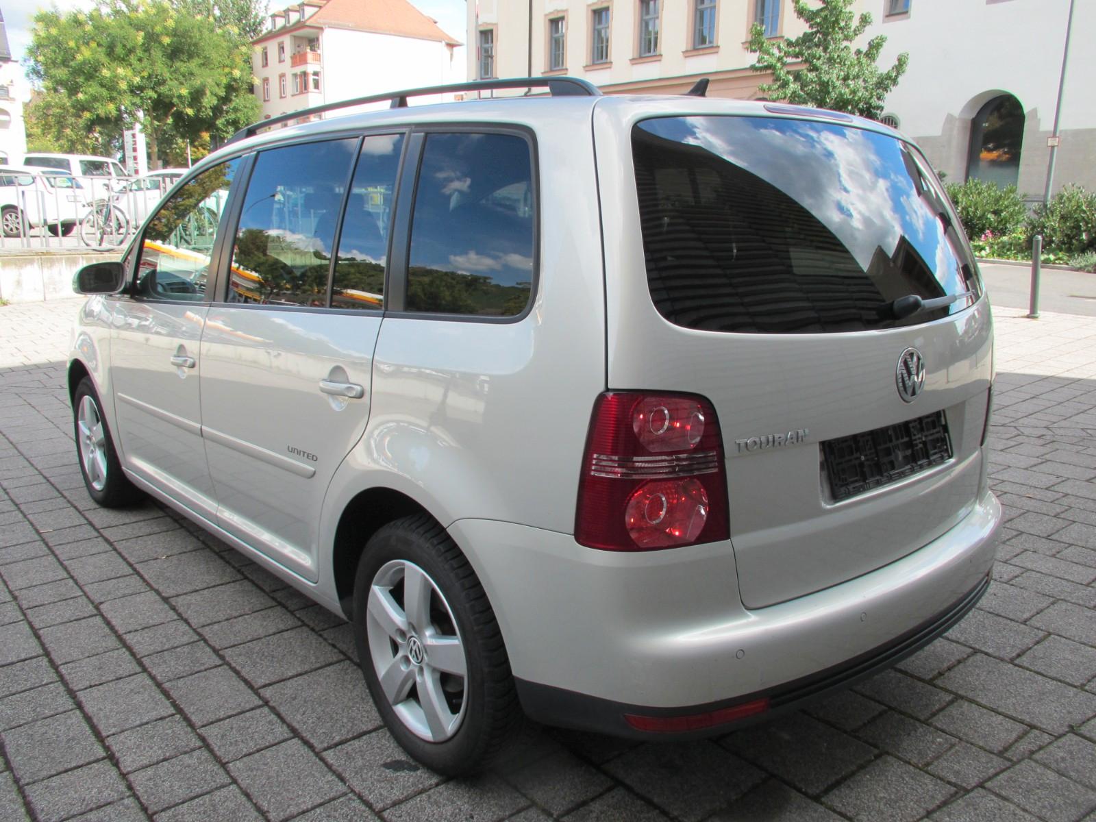 Volkswagen Touran United Klima Alu PDC Navi Sitzheiz. BC